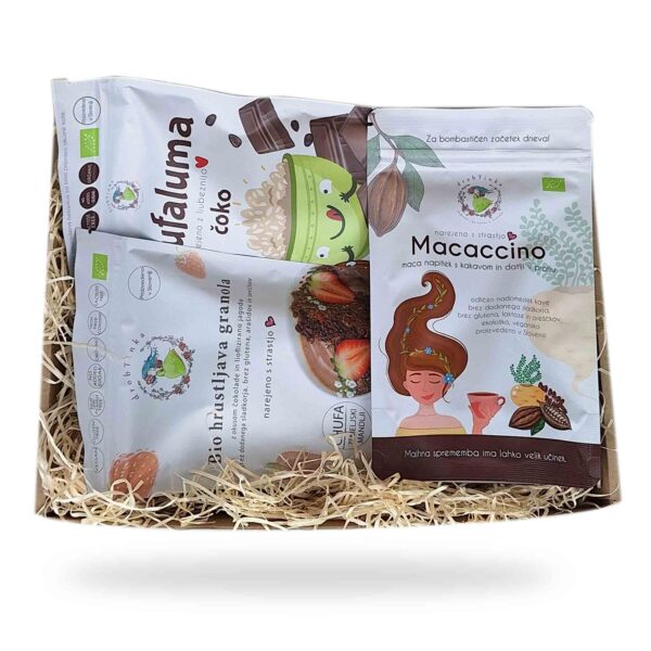 Darilni paket Za čokoladna jutra